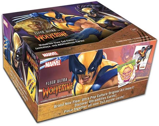 2023 UPPER DECK MARVEL FLEER ULTRA WOLVERINE HOBBY BOX