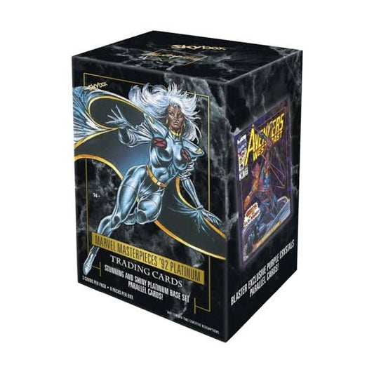 2024 UPPER DECK MARVEL MASTERPIECES '92 PLATINUM 8-PACK BLASTER BOX