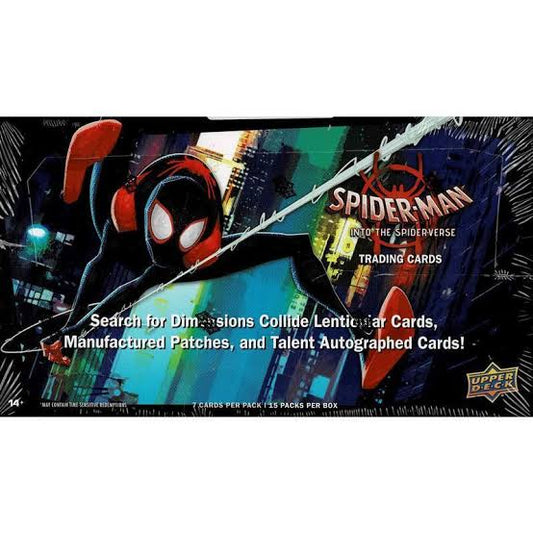 Marvel 2022 Upper Deck Spider-Man Into the Spider-Verse Trading Cards Box