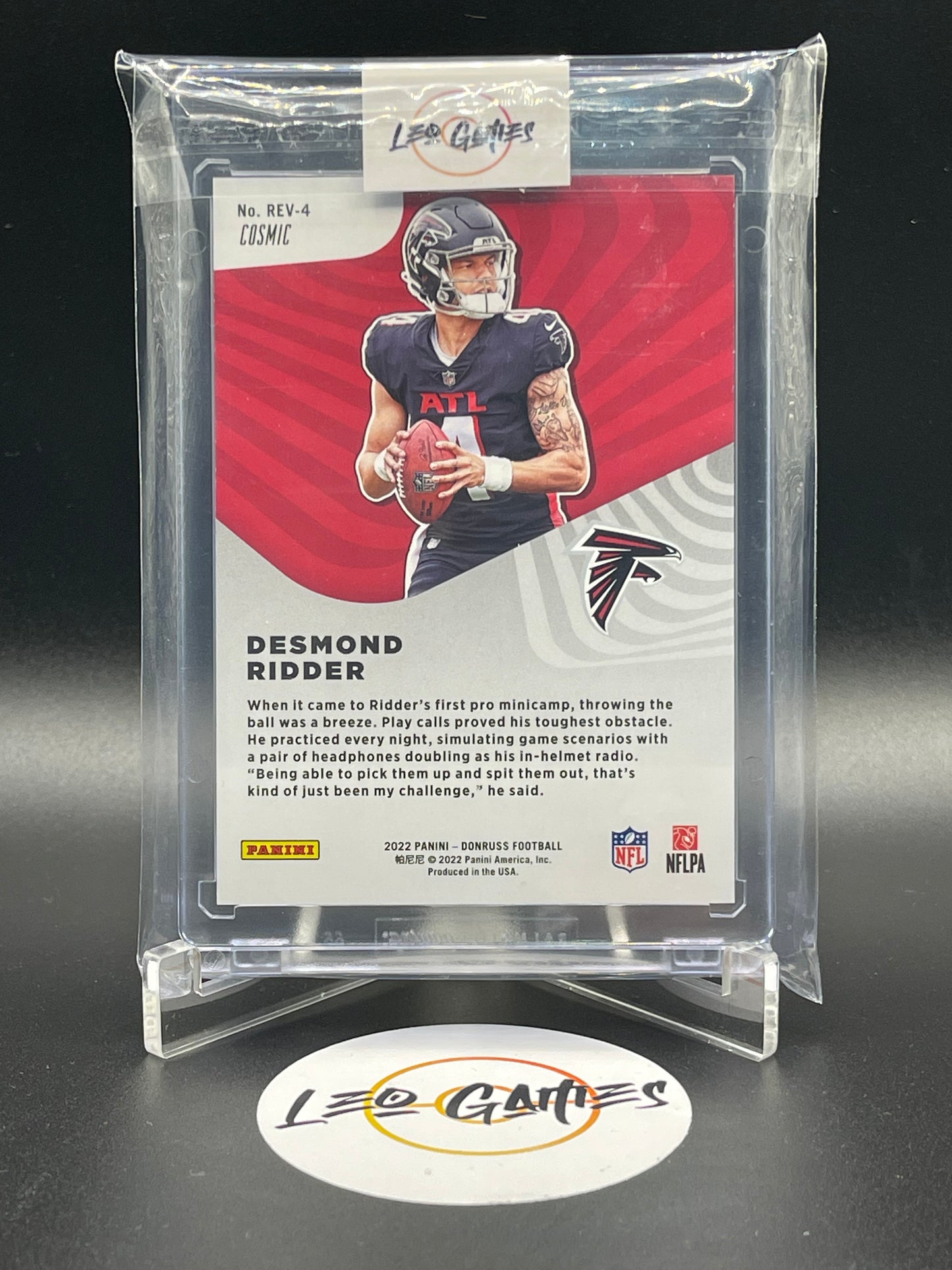 Desmond Ridder No. REV-4 [2022 Donruss]