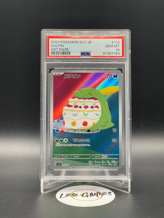 Gulpin 112/102 [SV7] Japanese PSA 10