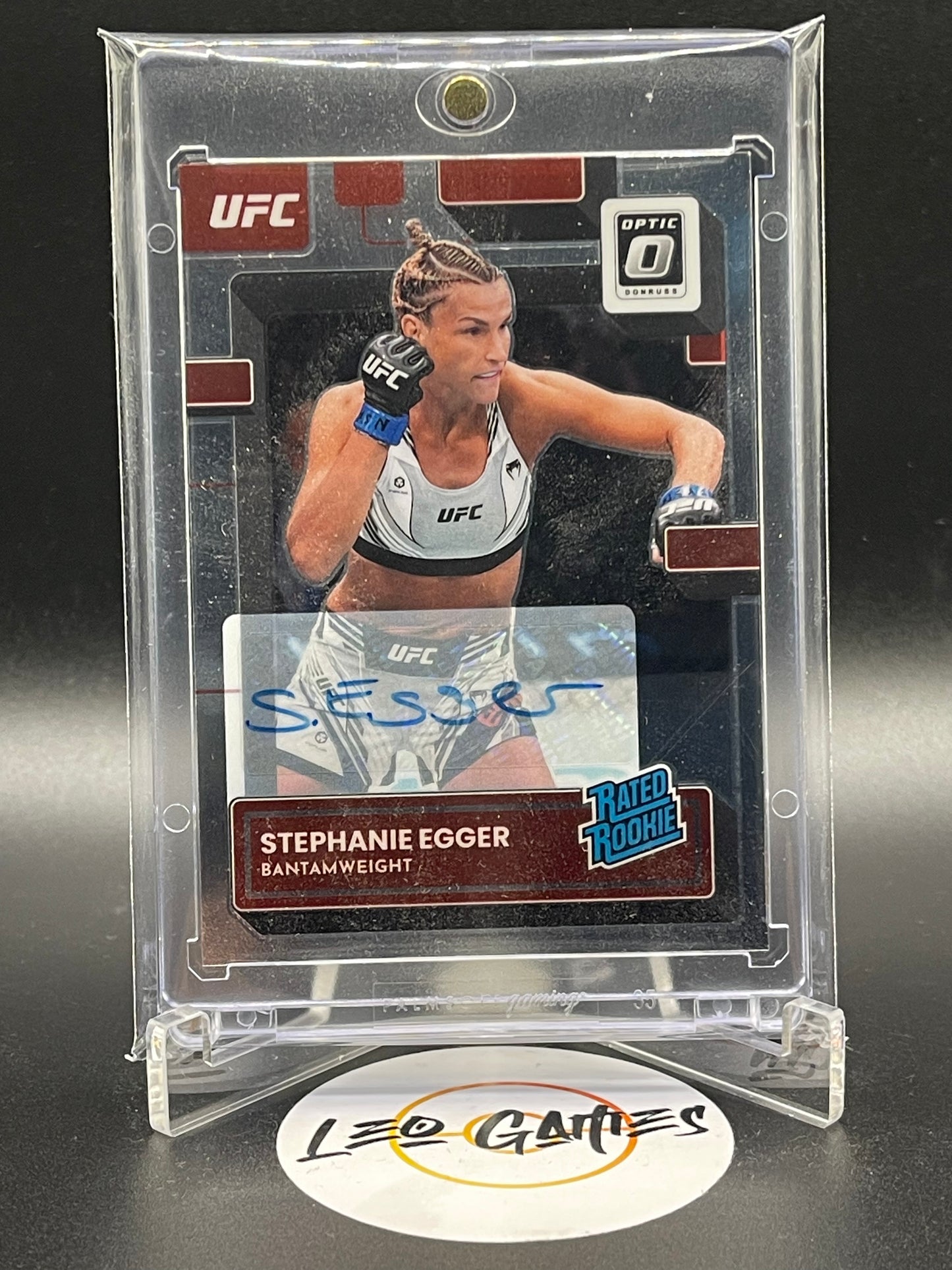 Stephanie Egger No.125 Autograph [Donruss Optic UFC]