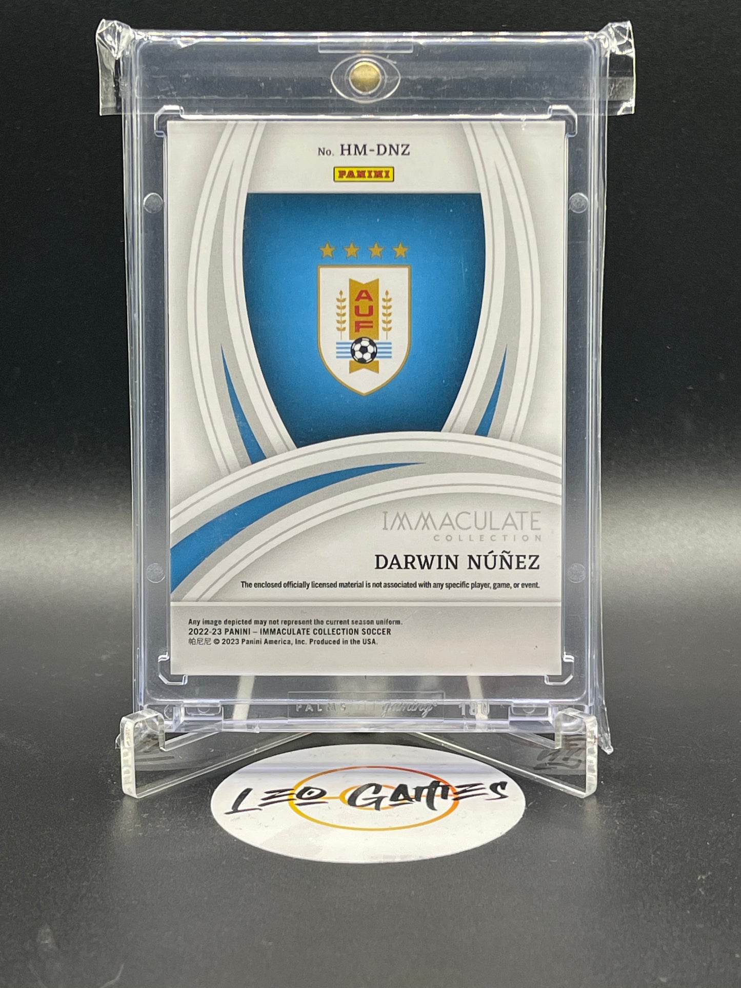 Darwin Nunez 19/99 No.HM-DNZ [Immaculate Collection Soccer]