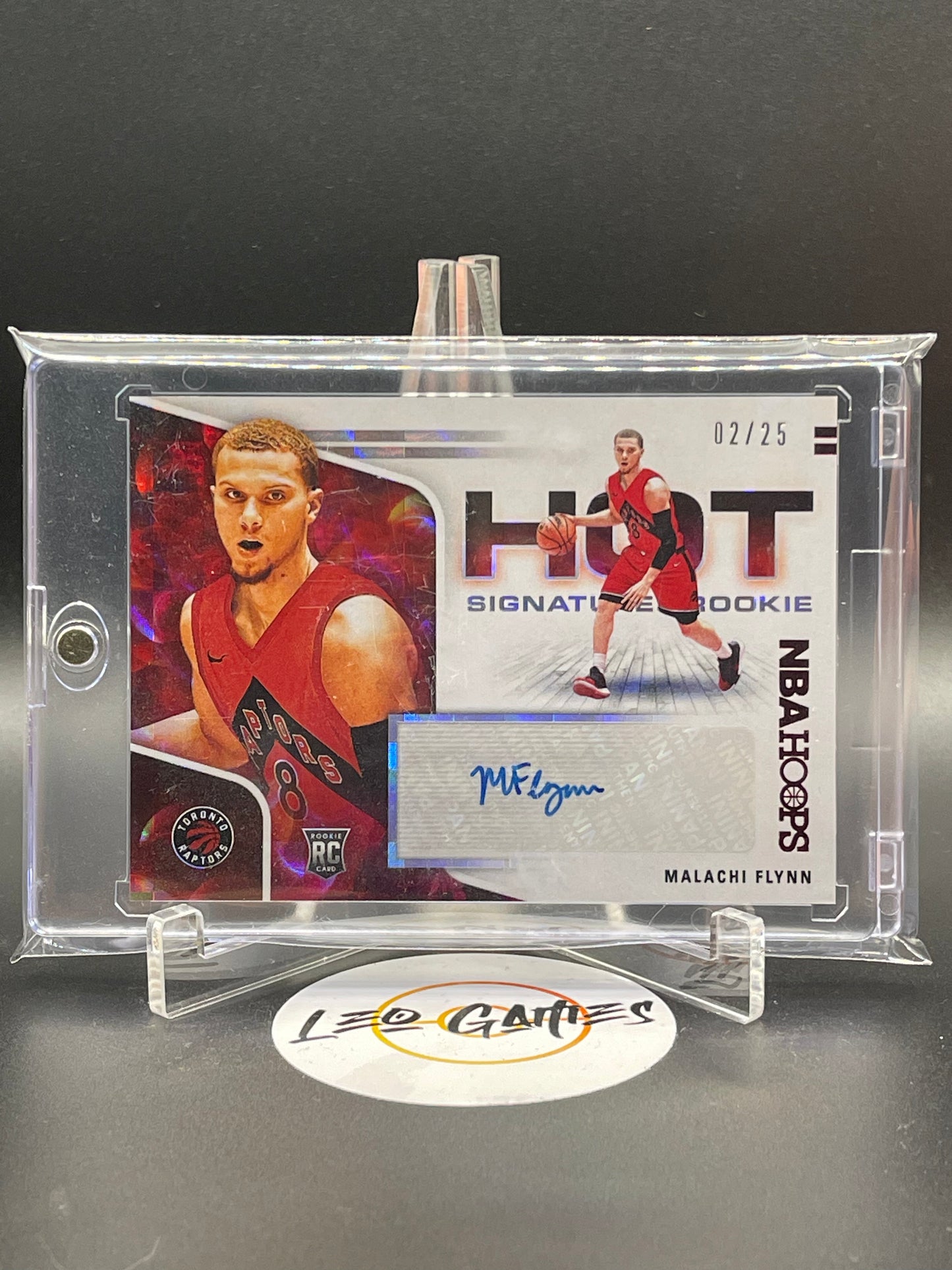 Malachi Flynn Autograph 02/25 No. HR-MFL [HOOPS Basketball]