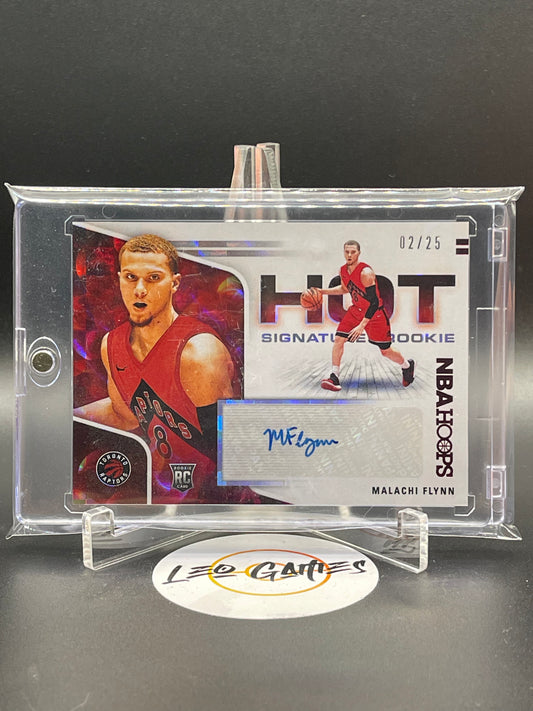 Malachi Flynn Autograph 02/25 No. HR-MFL [HOOPS Basketball]