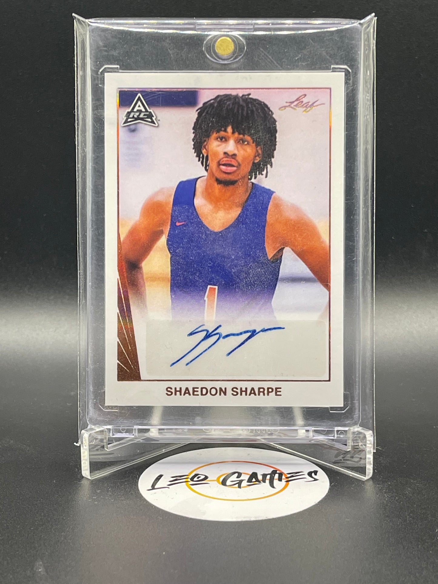 Shaedon Sharpe Autograph No. BA-SS1