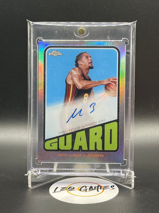 Seth Lundy Autograph No. TA-SL [Topps Chrome Basketball]