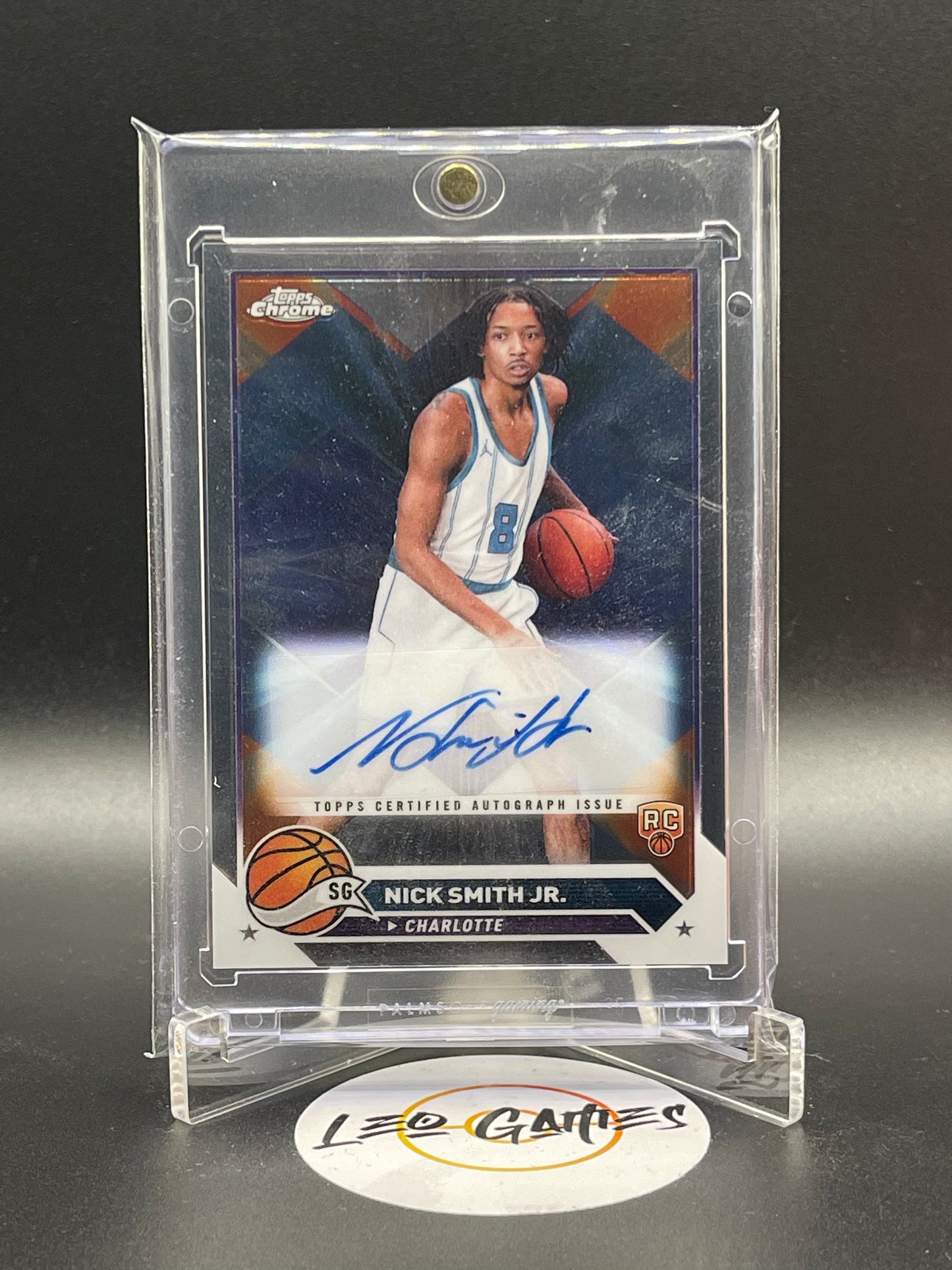 Nick Smith Jr. Autograph No. CG-NSJ [Topps Chrome Basketball]