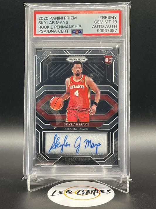 Skylar Mays Autograph No. RP-SMY [Prizm Basketball] PSA 10