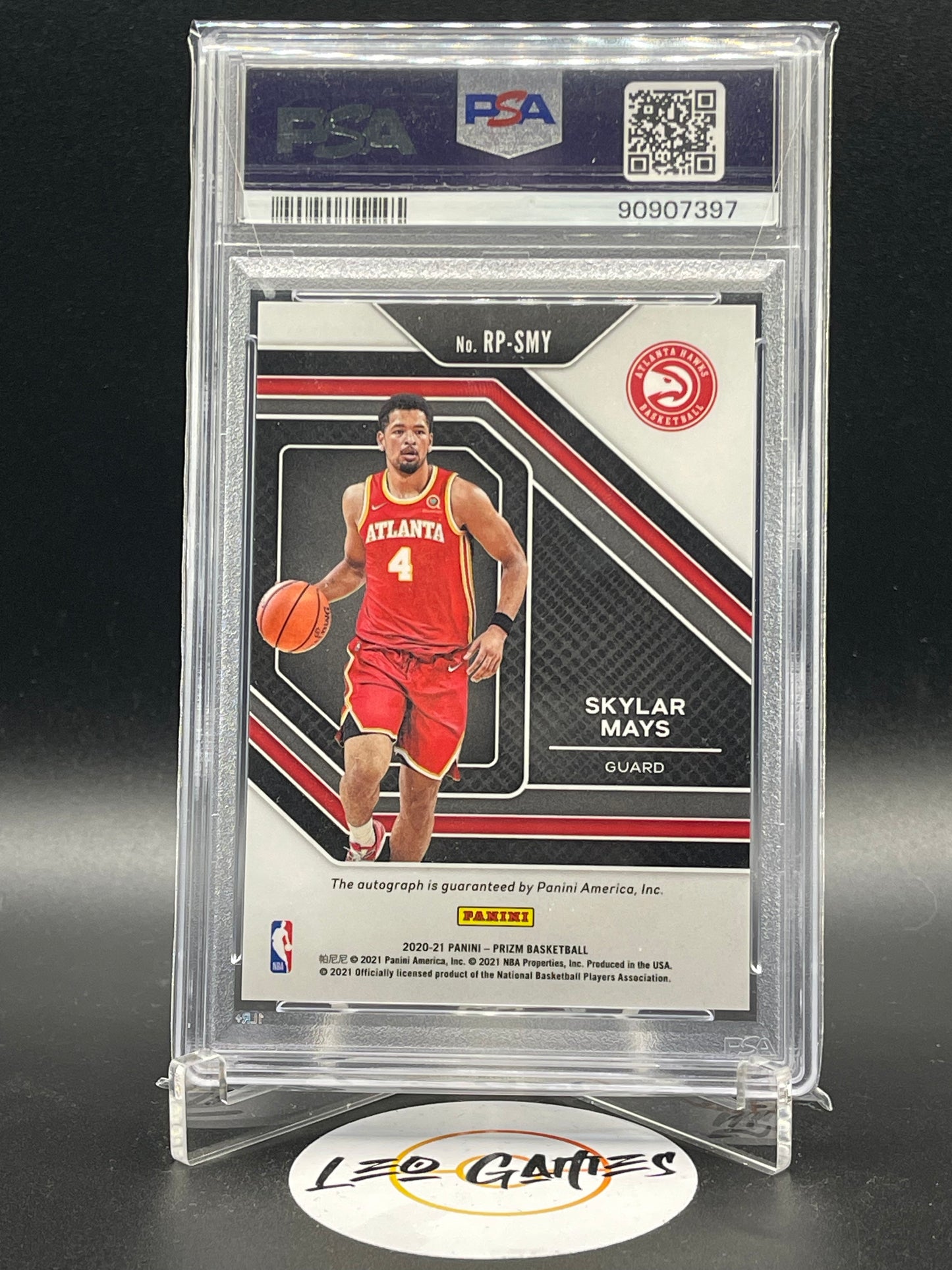 Skylar Mays Autograph No. RP-SMY [Prizm Basketball] PSA 10