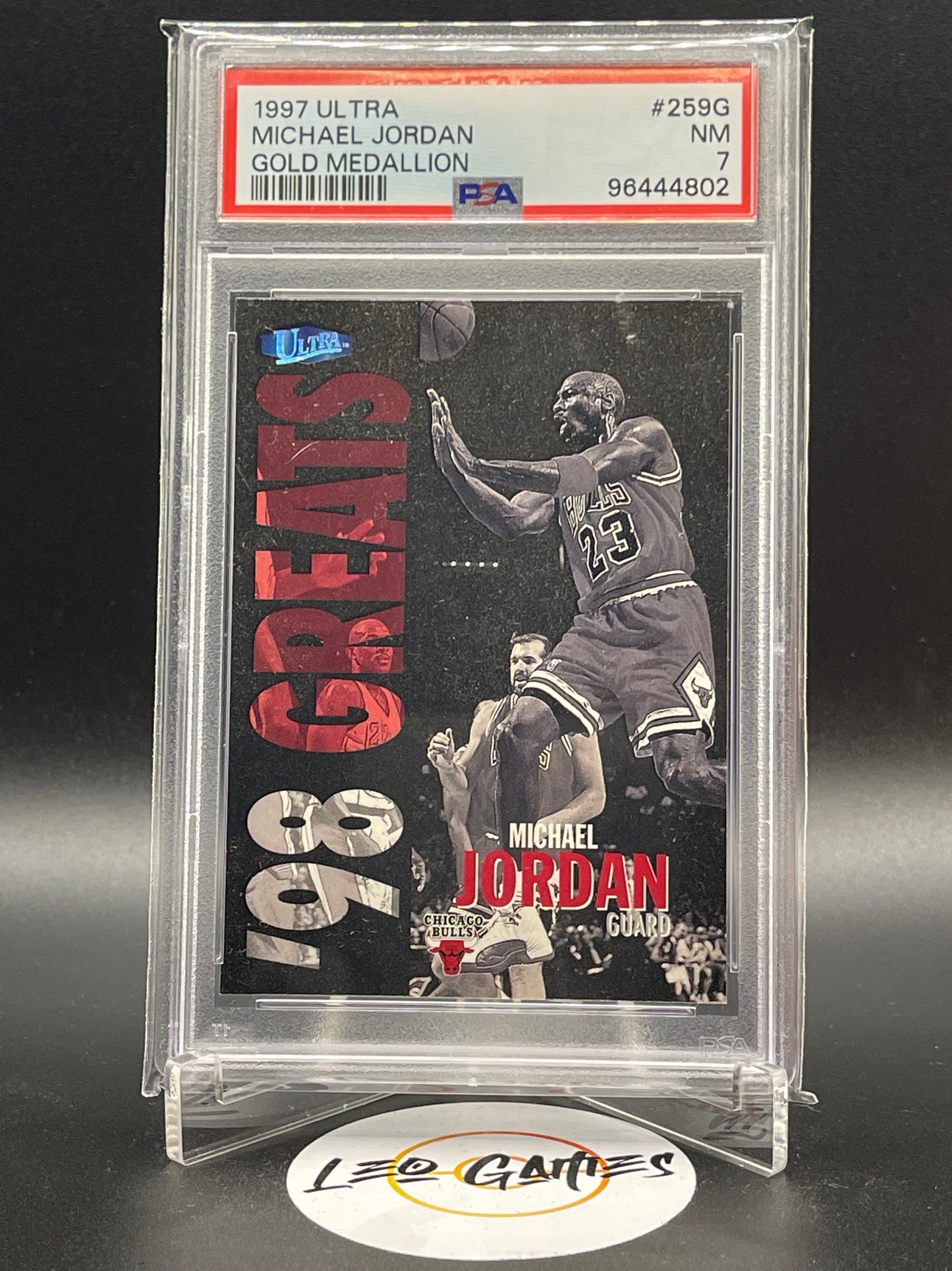 Michael Jordan Gold Medallion PSA 7