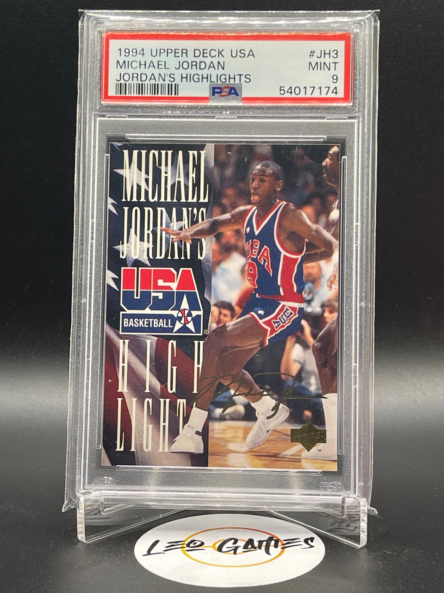 Michael Jordan Jordan's Highlights PSA 9