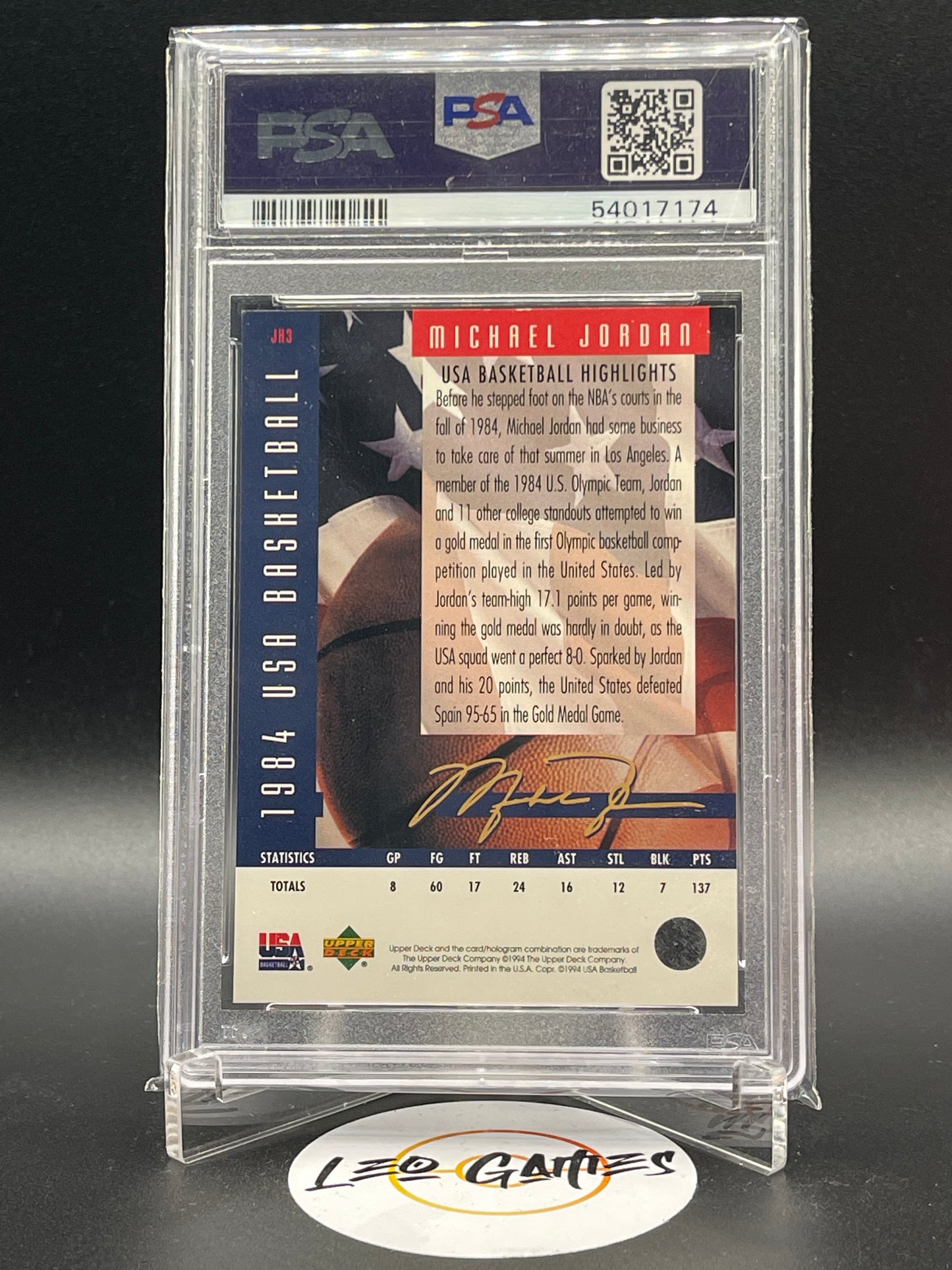 Michael Jordan Jordan's Highlights PSA 9