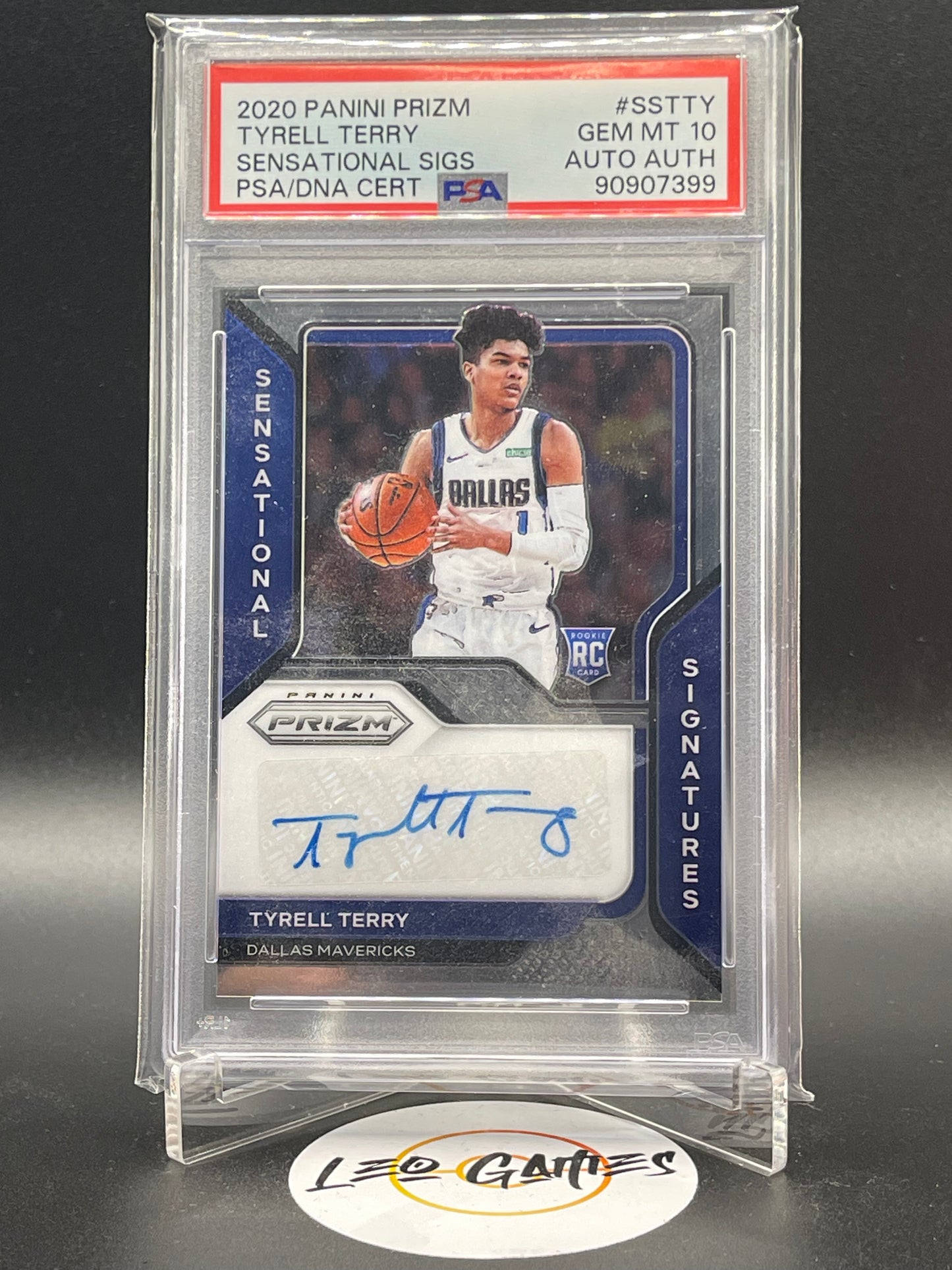 Tyrell Terry Autograph No.SS-TTY PSA 10