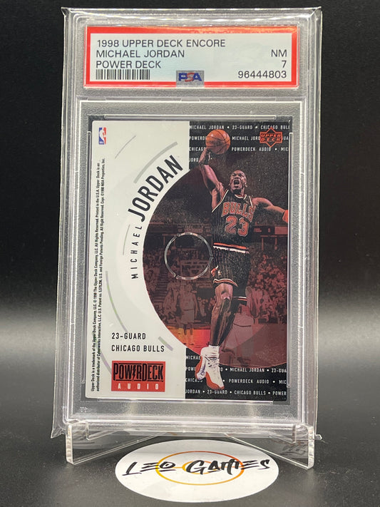 Michael Jordan Power Deck PSA 7