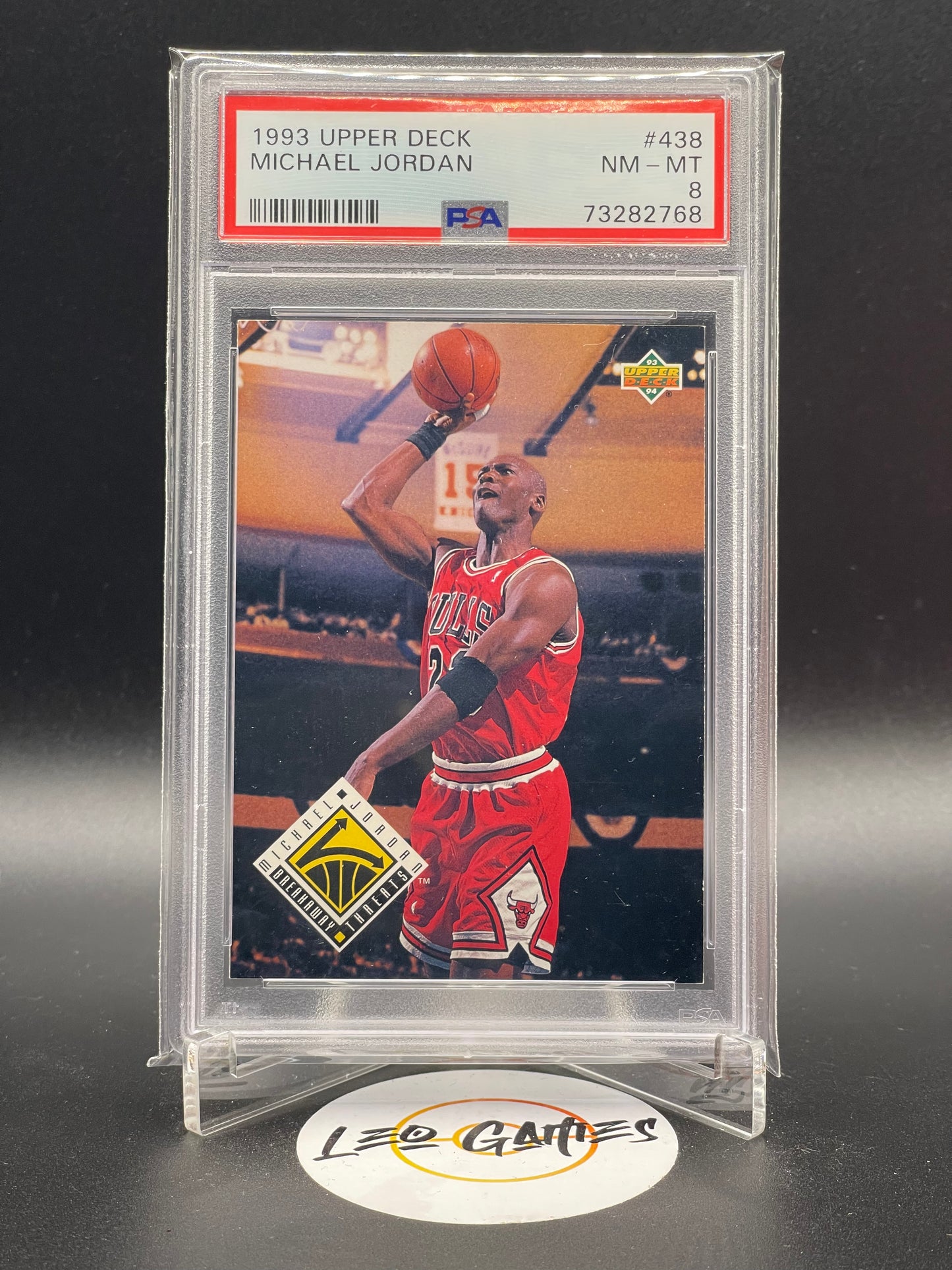 1993 Upper Deck Michael Jordan PSA 8