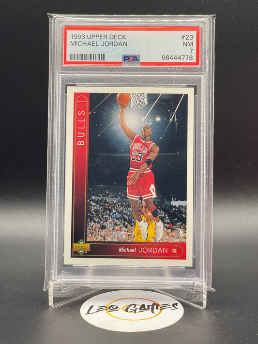 1993 Upper Deck Michael Jordan PSA 7