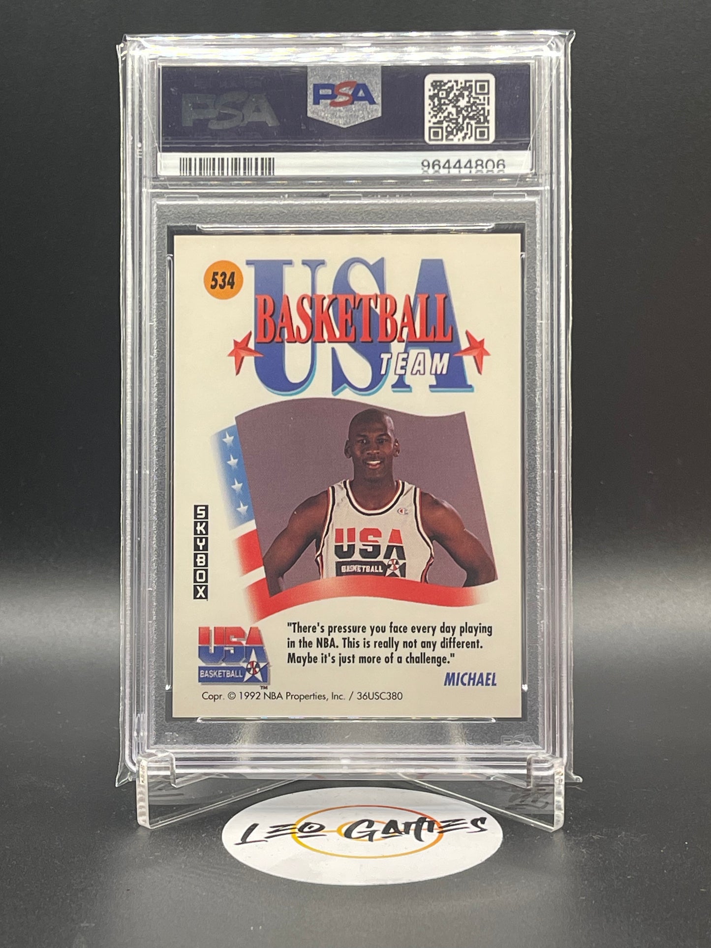 1991 Michael Jordan [SKYBOX] PSA 9