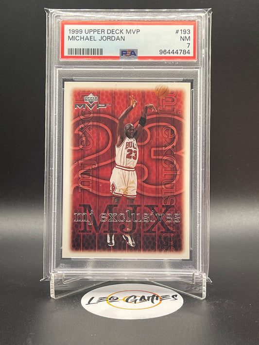 1999 Upper Deck MVP Michael Jordan PSA 7