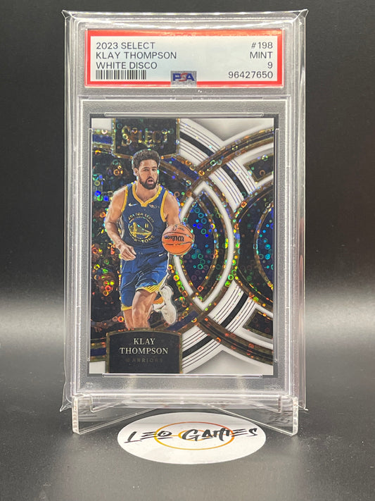 Klay Thompson White Disco [SELECT] PSA 9