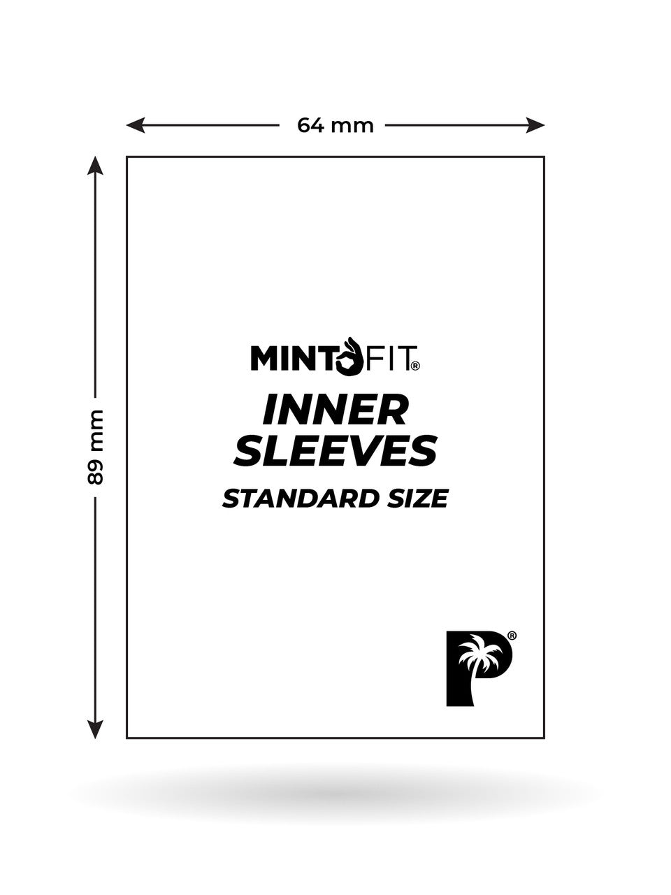 MintFit Inner Sleeves - Standard Size - 100pc