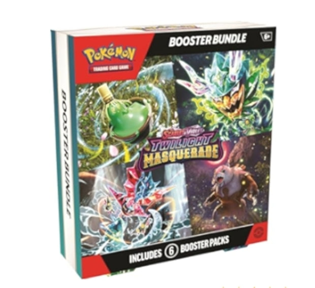 POKEMON TCG Scarlet & Violet  Twilight Masquerade Booster Bundle