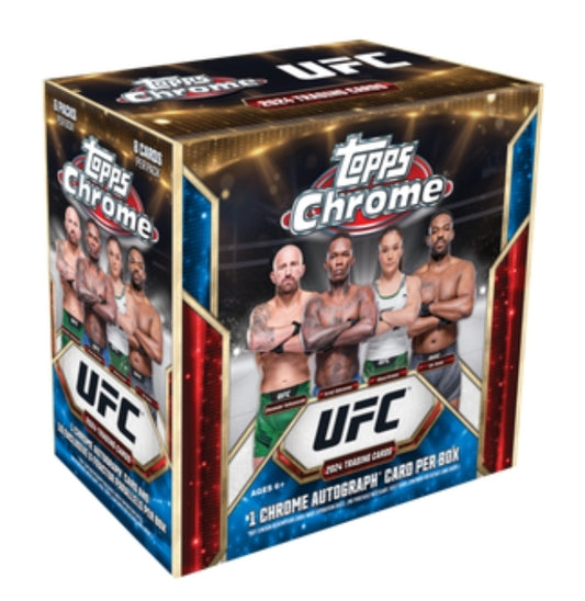 2024 Topps Chrome UFC MMA Mega Box 6 Packs