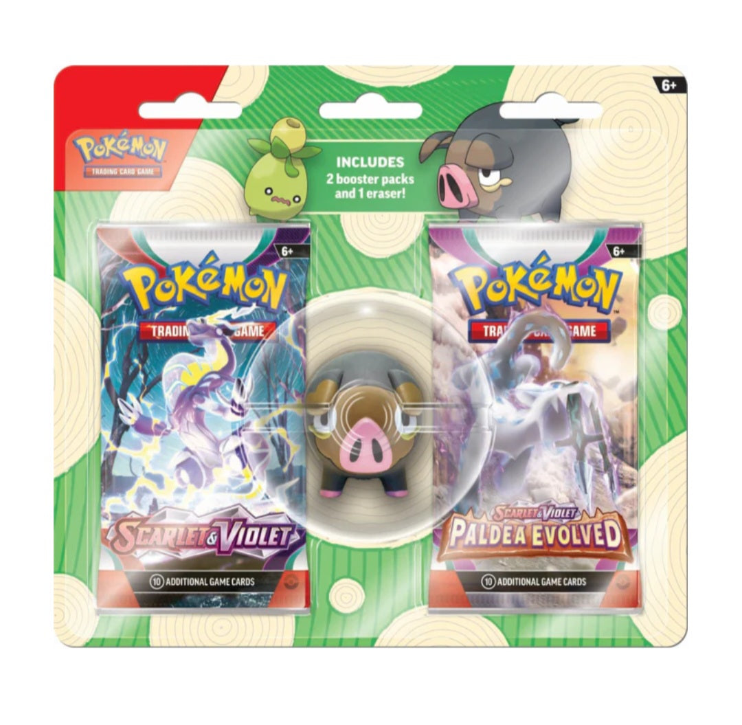 POKEMON TCG ERASER 2PK (assorted)