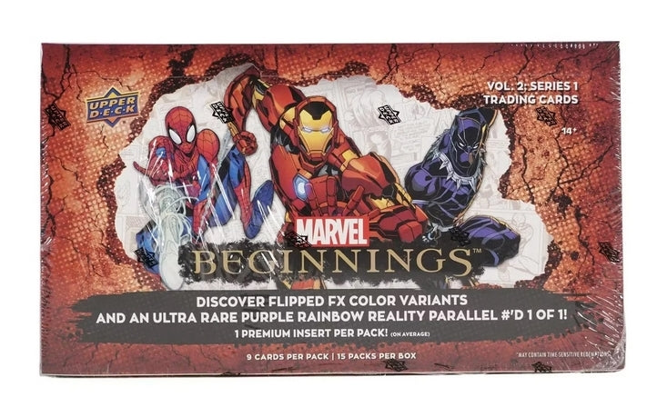 2022 Upper Deck Marvel Beginnings Volume 2 Series 1 Hobby Box