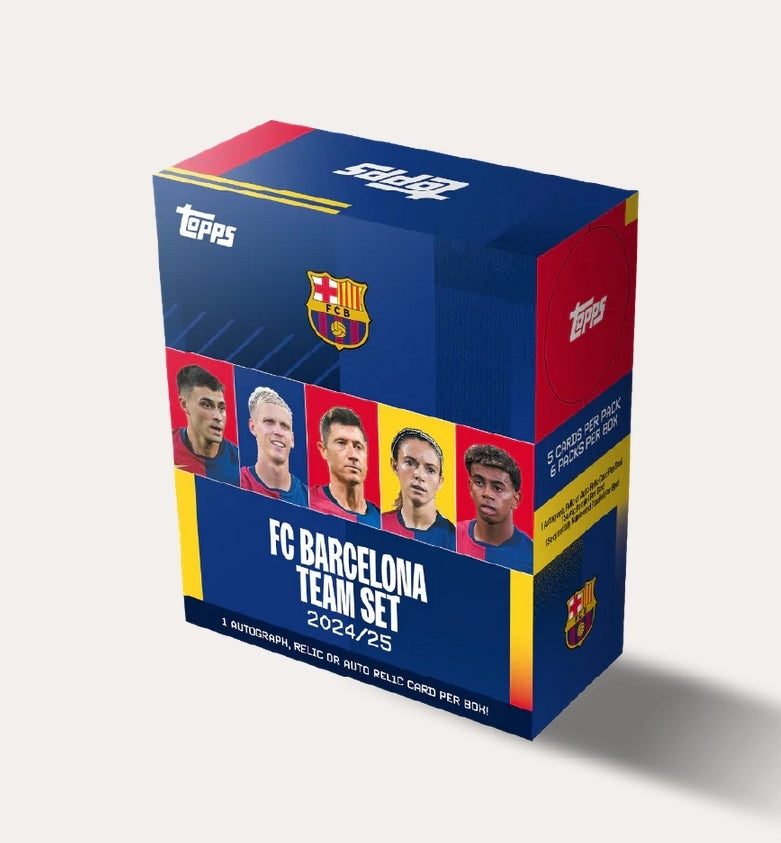 2024/25 Topps FC Barcelona Team Set Box