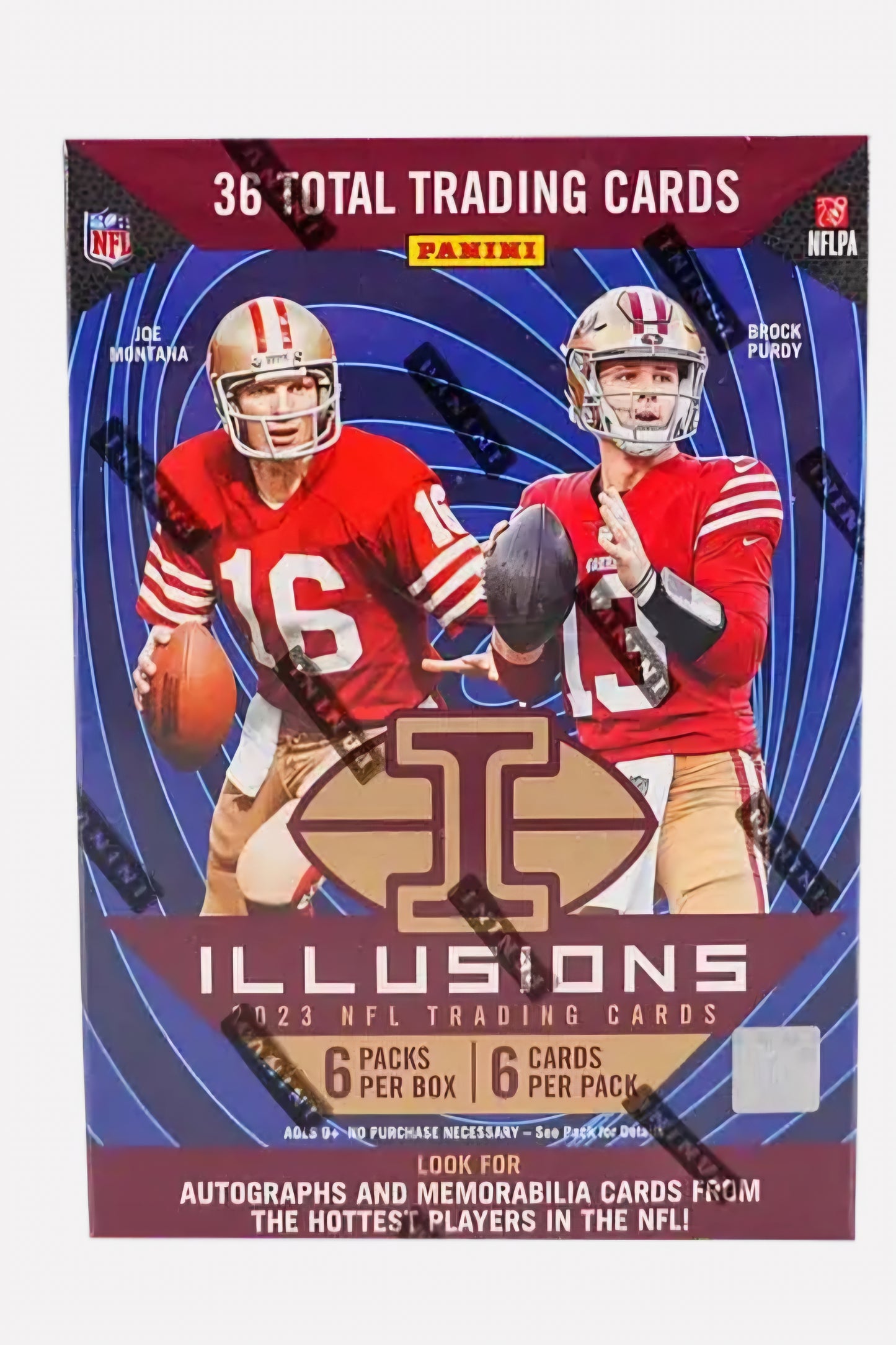 2023 Panini Illusions Football 6-Pack Blaster Box