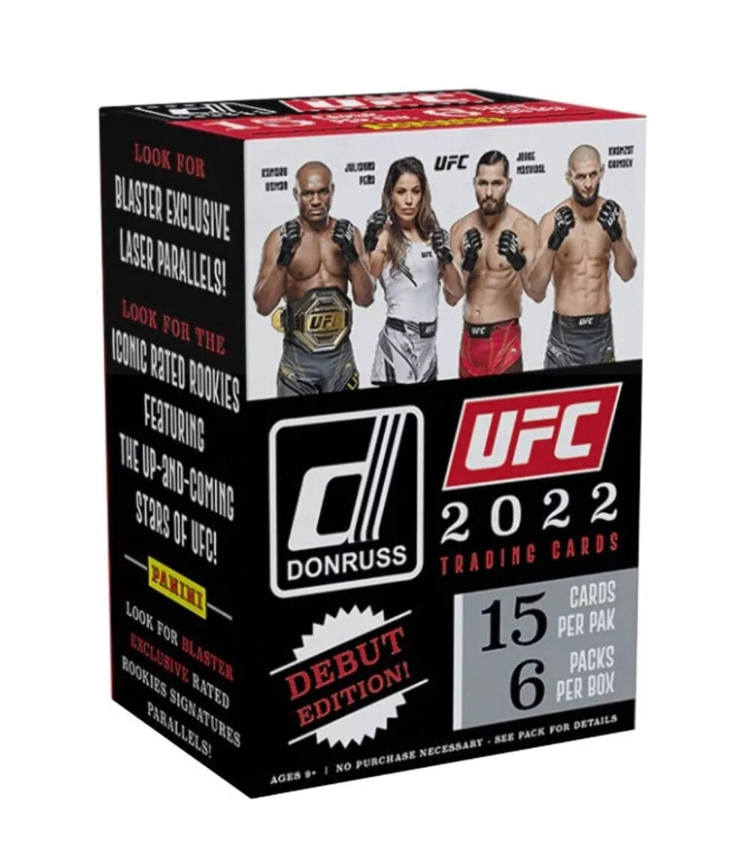 2022 Panini Donruss Debut Edition UFC MMA cards - Blaster Box