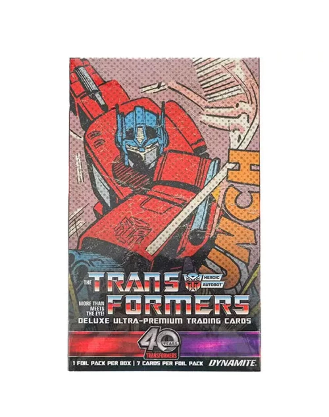 Transformers 40th Anniversary Cards - Deluxe Ultra-Premium Box