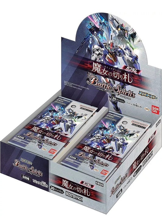 BANDAI Battle Spirits Collaboration Booster Gundam Witch's Trump Card Booster JP