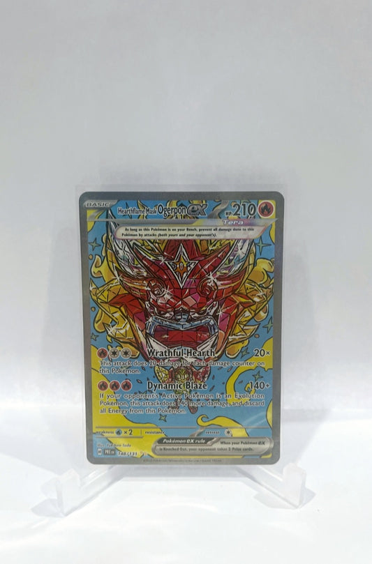 Pokemon TCG Hearthflame Mask Ogerpon ex SIR