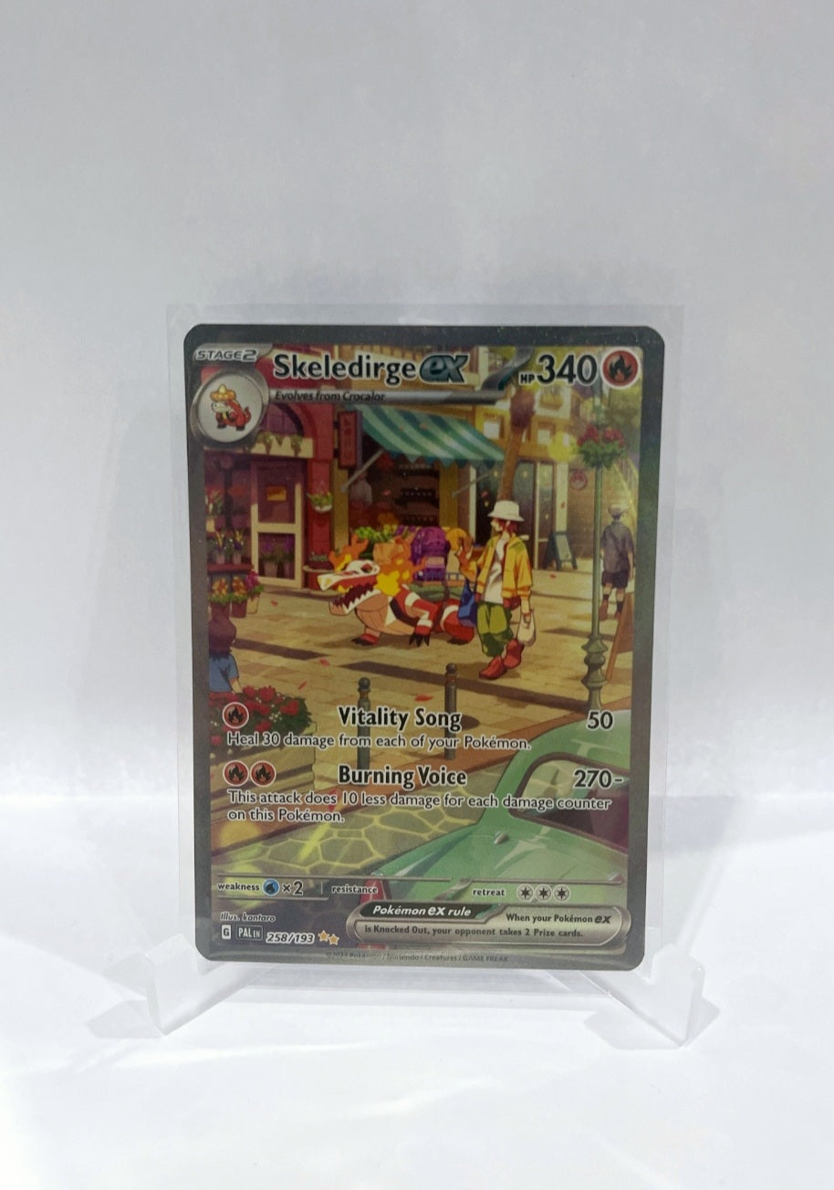 Pokemon TCG Skeledirge EX Scarlet & Violet - Paldea Evolved 258/193 SIR