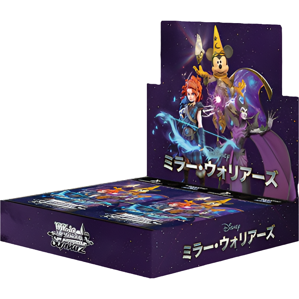 Weiss Schwarz Disney Mirror Warriors Booster Pack Box TCG Japan