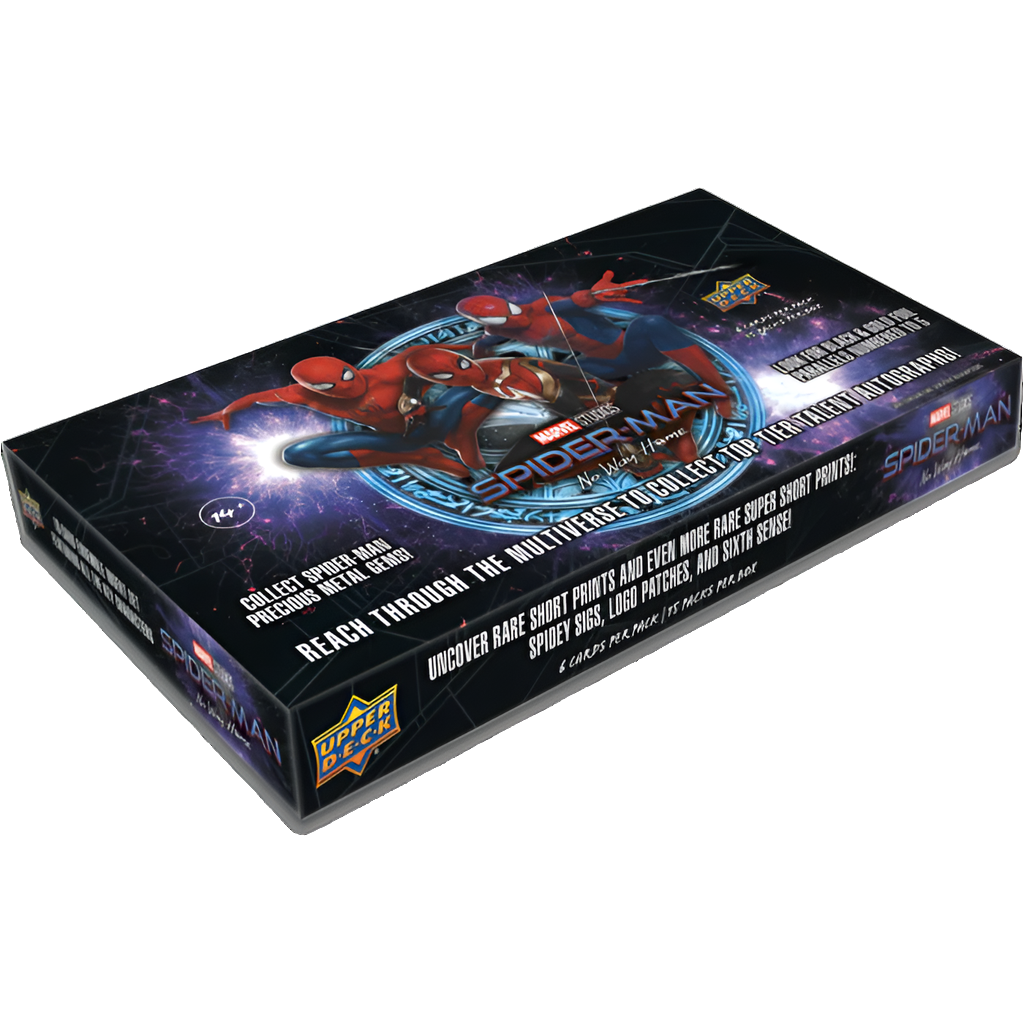 SPIDER-MAN: No Way Home - 2023 Upper Deck Movie Trading Cards Hobby Box