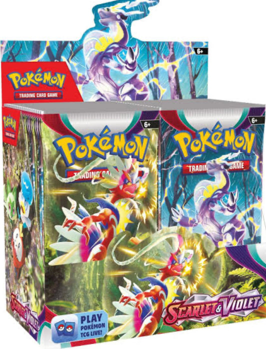 Scarlet & Violet Booster box