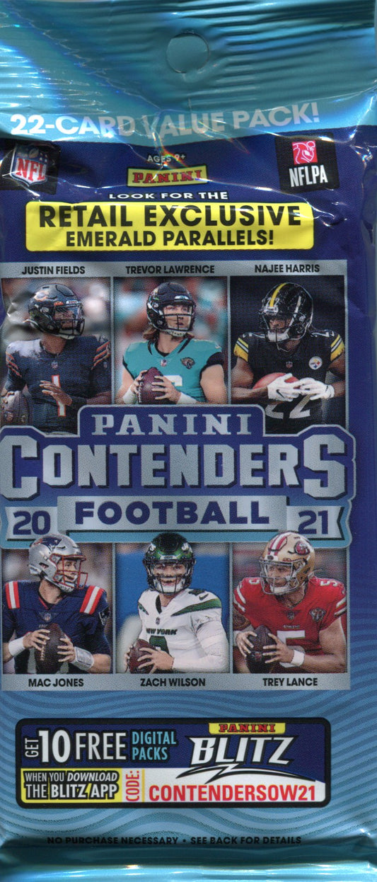 2021 Contenders Football Fat Booster Pack