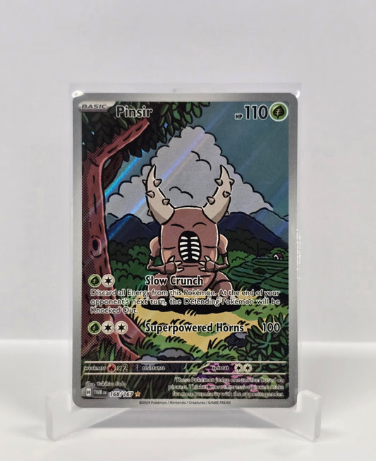 Pokemon TCG Pinsir 168/167 Illustration Rare Twilight Masquerade