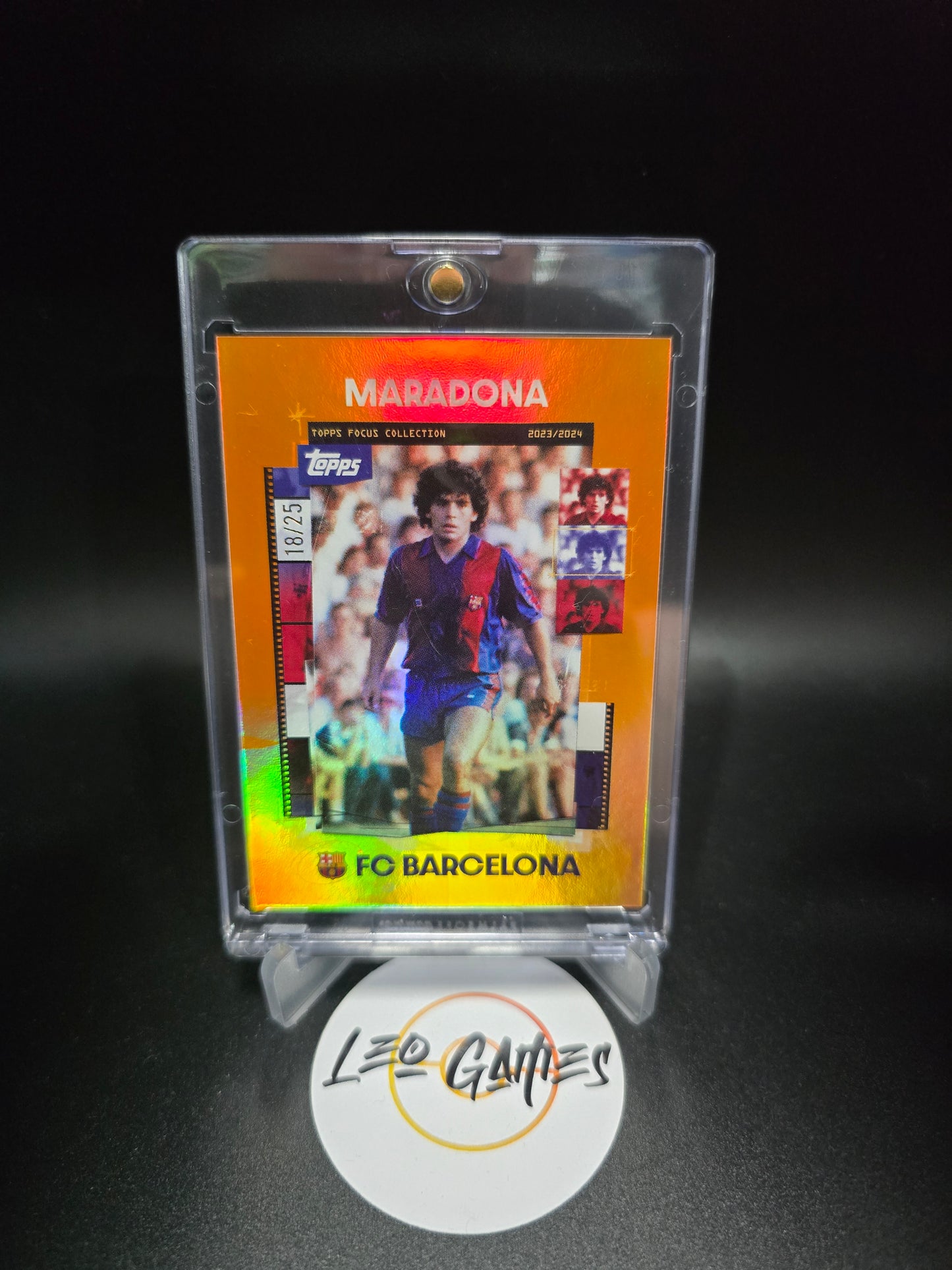 Diego Maradona /25 Topps Focus Collection 2023/24 FC Barcelona