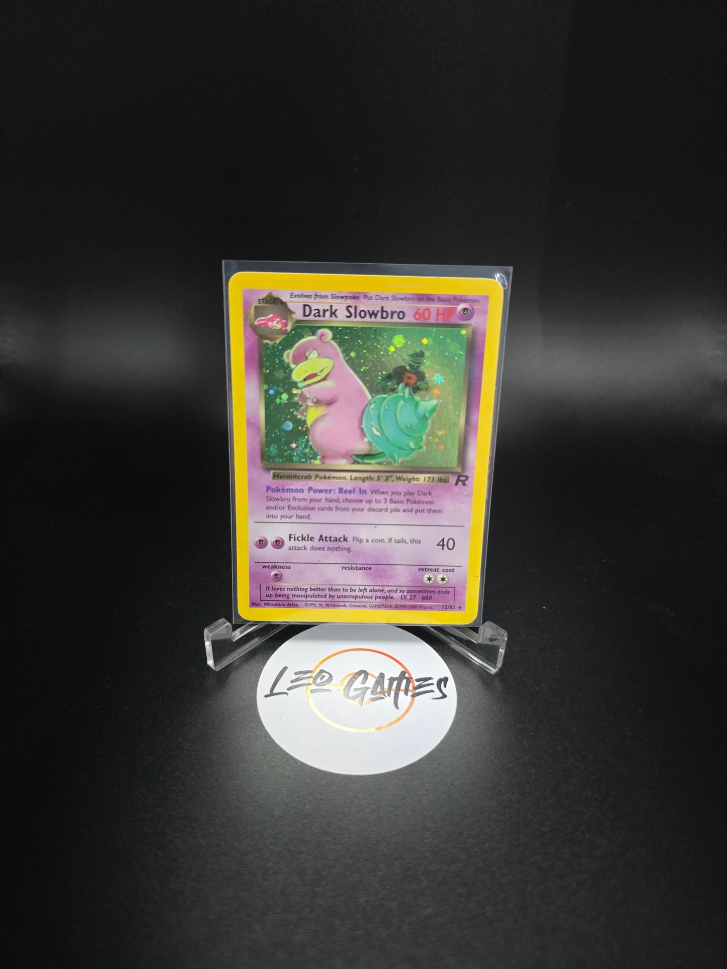 Team Rocket 12/82 - DARK SLOWBRO Holo Foil Rare