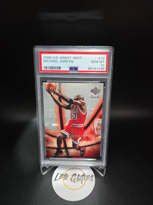 2006-07 Upper Deck Sweet Shot Michael Jordan #12 PSA 10