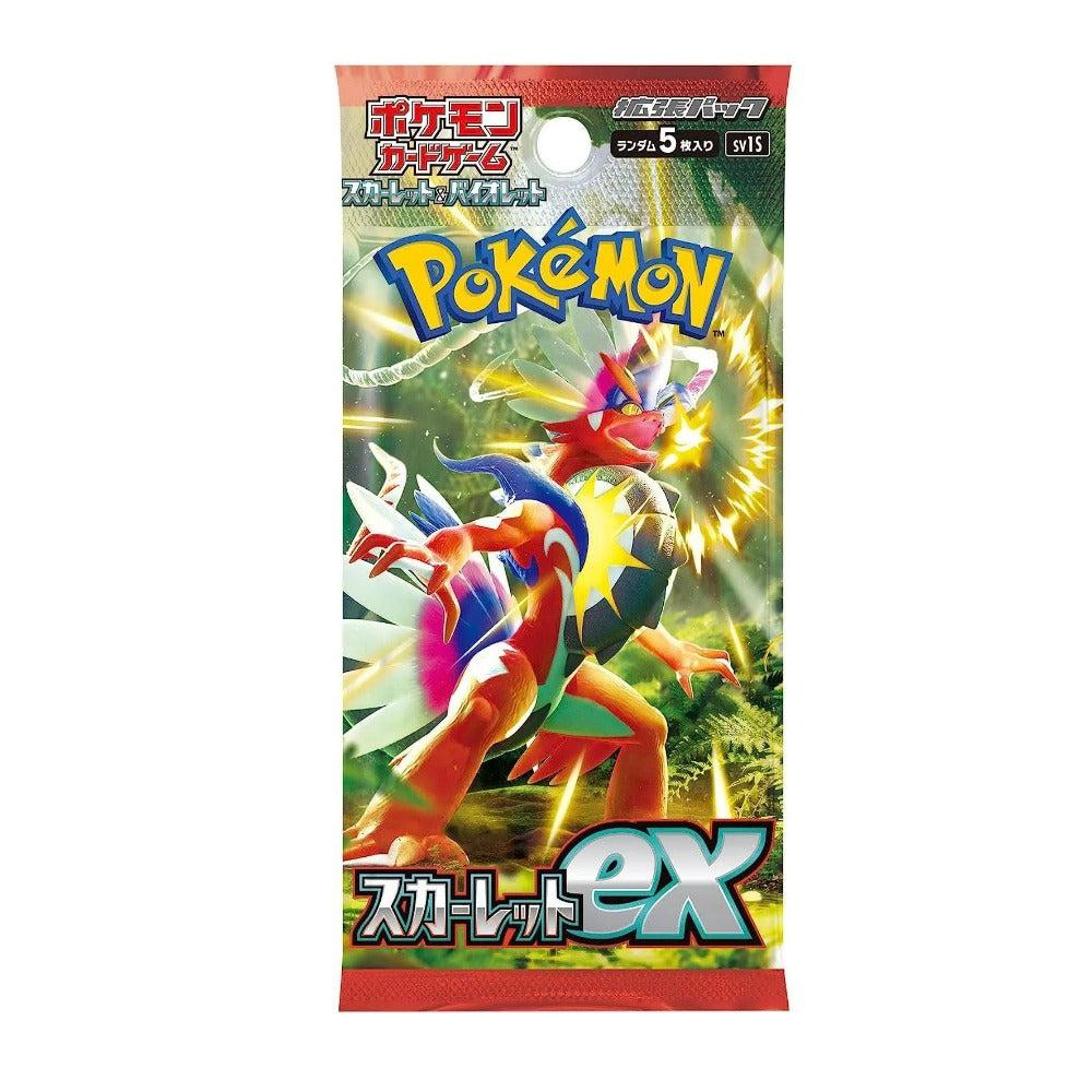 Scarlet EX Japanese Booster Pack